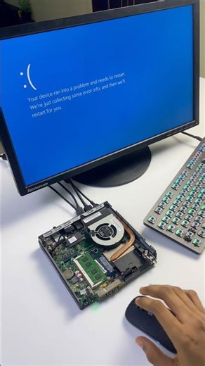 When you remove Hard Drive from a PC that’s On. #harddrive #trending #pc