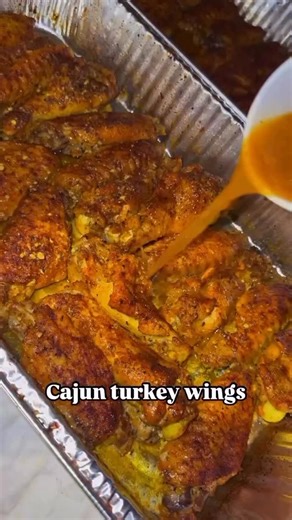 Cajun Turkey Wings Recipe by @juicy_jays_kitchen 🌶️ These Cajun turkey wings didn’t come to play. Crispy skin, fall-off-the-bone juicy, and seasoned so well… you’ll be licking your fingers and the plate. ✨ Perfect for a Sunday dinner, weeknight comfort meal, or a Thanksgiving switch-up! 📌 Save this for your next meal prep or family feast. 👇 Tag someone who NEEDS to make this! 👉 Follow @FoodieBawse for mouthwatering recipes, viral eats, and comfort food goals. #CajunTurkeyWings #TurkeyWings #