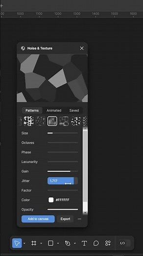 Easily Add Patterns and Textures to Your Figma Design with this Plugin!