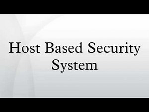 Host Based Security System