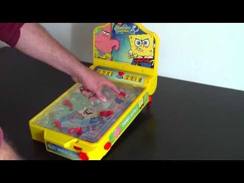 Toy Pinball Machine - SpongeBob SquarePants