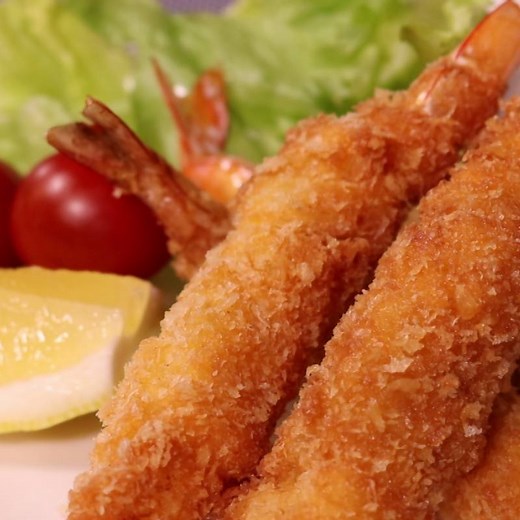 お店みたい！まっすぐエビフライ 作り方・レシピ | クラシル