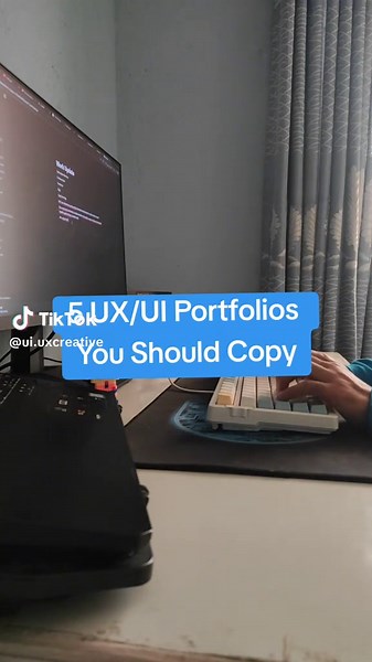 Uiuxcreative (@ui.uxcreative) - 5 Inspiring UX/UI Portfolios to Learn From