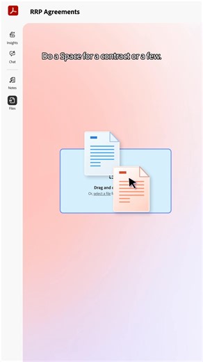 Easily create a personalised PDF Space to summarise PDFs, Microsoft 365 files, web links, and more in a click. | Adobe Acrobat