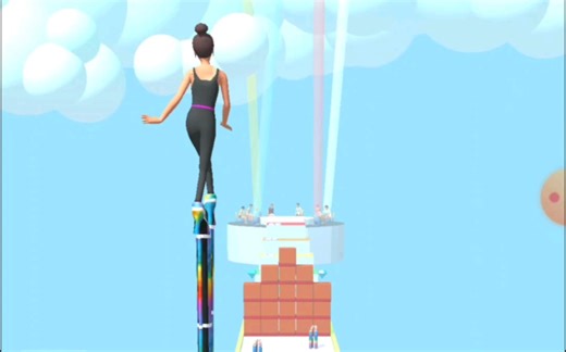 当一个手残人士，试玩《High Heels！ 》level 1 至 level 10，会发生什么