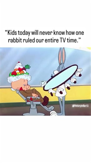 historyteller on Instagram: "🎬 Rabbit of Seville” is a classic 1950 Warner Bros. Looney Tunes theatrical cartoon short that features Bugs Bunny and Elmer Fudd. The plot and non-stop slapstick humor are paced musically around the overture to Italian composer Gioachino Rossini’s 1816 opera buffa, The Barber of Seville. The cartoon opens with Elmer Fudd chasing Bugs Bunny into the backstage area of the Hollywood Bowl, where an audience is waiting to see a performance of The Barber of Seville. Bugs