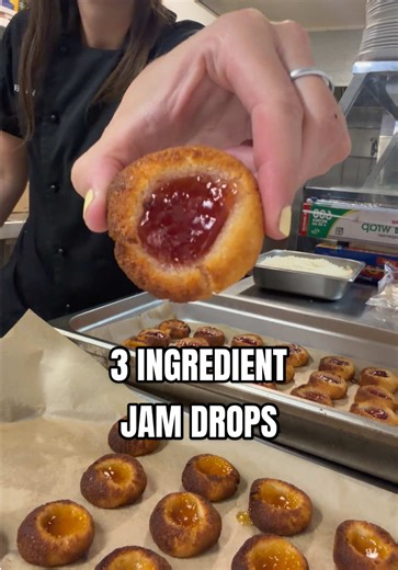 3 Ingredient Jam Drop Cookies Recipe