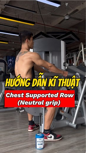 3.9K views · 285 reactions | Hướng dẫn kĩ thuật Chest Supported Row Neutral Grip. Đây là bài tập hiệu quả và bạn sẽ cảm nhận sự tác động vào khoảng giữa của cơ lưng rộng (lats). Tìm hiểu cách điều chỉnh máy và kĩ thuật tập để có thể tập bài này hiệu quả #dentonfitness #fitnessmotivation #exercise #backworkout #fitnesstips | Pham Anh Quan | Facebook