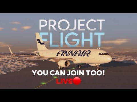 PROJECT FLIGHT LIVE 🔴 Planespotting in Project Flight | You can join too!