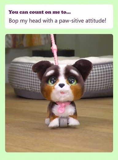 furReal Walk-A-Lots Bernedoodle Interactive Toy | 2024 NAPPA Award Winner