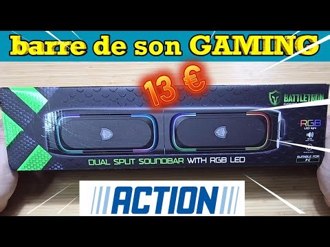 Battletron RGB Gaming Soundbar - from ACTION for only 13!!