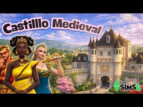 Construcción de CASTILLO MEDIEVAL | Speed Build Los Sims 4 #lossims4 #sims4 #thesims4 #sims4build