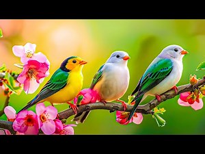 Birds Chirping 4K~ 24/7 Bird Songs Healing Anxiety and Depression🌿 Stop Overthinking, Worry & Stress