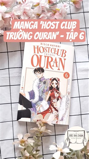 Khui truyện Manga "Host Club trường Ouran" tập 6 #booktube #manga #ouranhighschoolhostclub