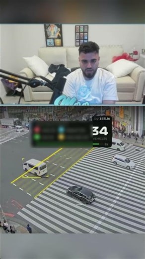 He Guessed EXACT Number of Cars🤯 #kick #gaming #streaming #shorts