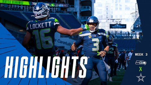 Seahawks vs. Cowboys game highlights | Week 3