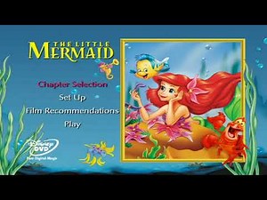 The Little Mermaid DVD Menu (2000)