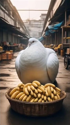 The Pigeon's Hard Work and the Almond Tree's Loss 🕊️ #hardwork #pigeon