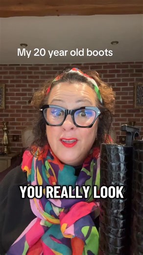 12 reactions | Look at my 20 year old boots they are like new because I look after them #boots #winter #style #fyp | Bright & Beautiful Image Consultancy | Facebook