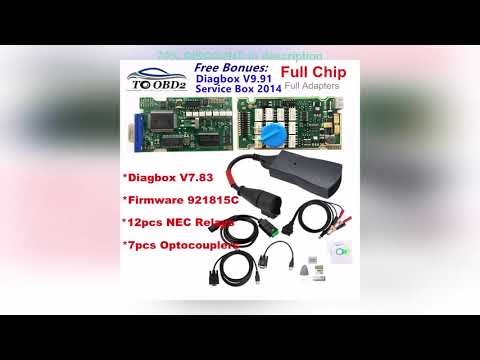 A must-have product! Diagbox V9.91 Full Chips Gold Edge Lexia3 PP2000 PSA XS Evolution V7.83 Lexia