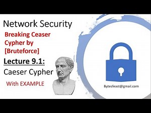 Caesar Cipher Encryption And Decryption in Hindi Urdu [Easily Explained] - Network Security 9.1