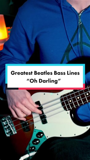 Amazing Bass Line Cover of 'Oh Darling' by Paul McCartney