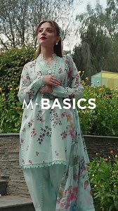 The wait is over! Experience the perfect blend of elegance and sophistication with M.Basic's Unstitched Lawn ’25. Pre-book your perfect Eid outfit now! ✨ | M Basics by Maria.B. | Facebook