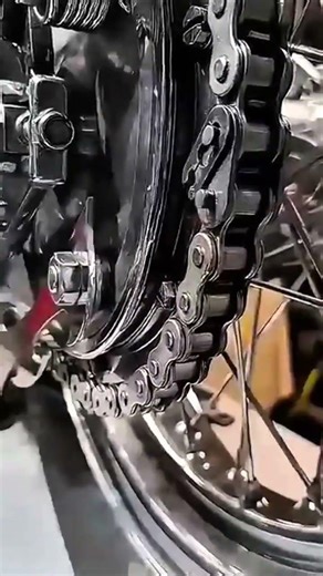 How to Stop Motorcycle Chain Noise Instantly! 🏍️⚙️