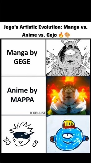 Jogo’s Artistic Evolution: Manga vs. Anime vs. Gojo 🔥🎨