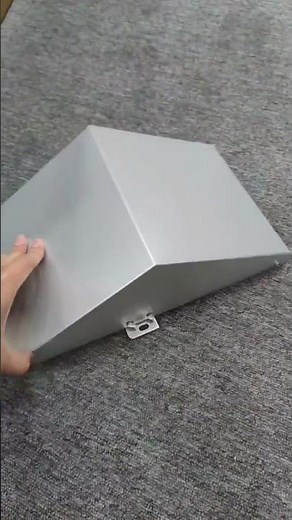 Aluminum composite panels can be made into any shape you want.