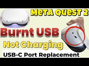 [2025 Tutorial] - How to Replace a Melted USB-C Port on Meta Quest 2 - Step-by-Step Guide!