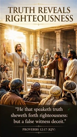 One Bible Verse Every Christian Needs to Hear Proverbs 12:17 KJV