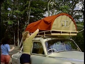 531K views · 4K reactions | When all you need to go camping is your car and pj's! Living the dream 1950's style! | Base Campers | Facebook