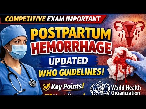 Postpartum Hemorrhage (PPH) | Updated WHO Guidelines 2025 | Nursing 🚨|‪@way2nursingofficer‬ |GOPI|RN
