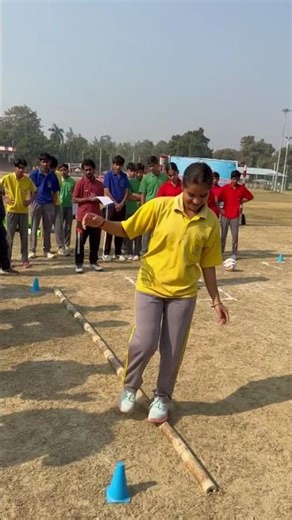 “Distance Beam Walking | Balance, Focus & Stability Drill 🔥”