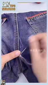 1.4M views · 8.5K reactions | Tricks to repair torn jeans #tips #tipsandtricks #sewing #sewinghacks #tipsandtrick | Sewing Tips | Facebook