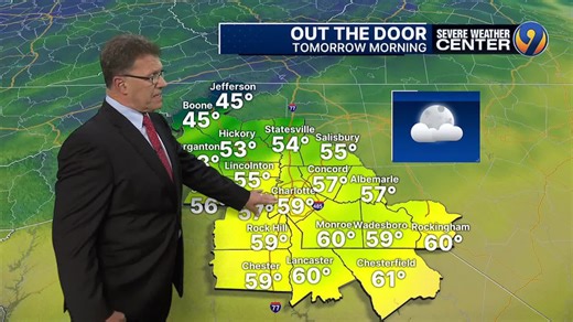 Sunday night's forecast with Meteorologist Wayne Mahar