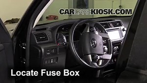 Interior Fuse Check: 2015 Toyota 4Runner SR5 4.0L V6