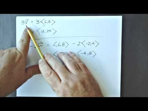 Calculus 3 - Vectors in 2D (Math 252 Section 2.1)