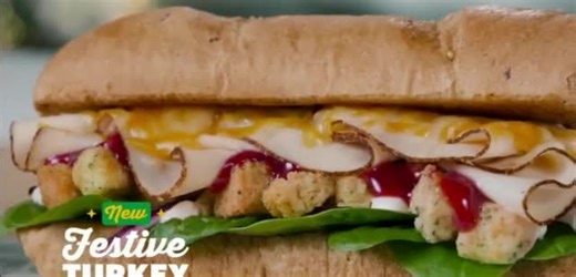 Subway 'Holiday Favorites' commercial