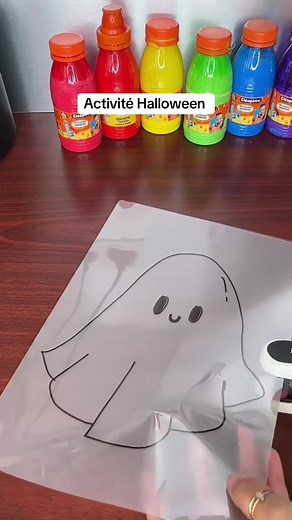 Activité pour enfants, les pochettes sensorielle sur le thème d’Halloween Avec les fantômes, les citrouilles et les sorcières #halloween #enfant #diyhalloween