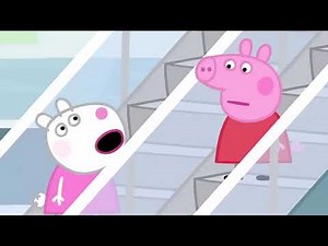 Peppa Pig - Peppa Rides An Esccalator - Comparative Adjectives