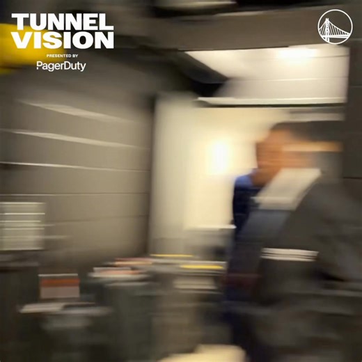 Let’s get to work PagerDuty || Tunnel Vision | Golden State Warriors