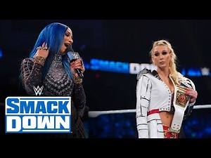 Charlotte Flair and Sasha Banks brawl during Women’s Title exchange: SmackDown, Oct. 22, 2021