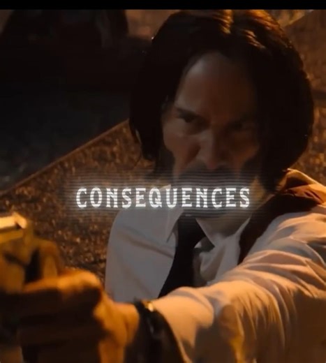 Consequences 🗿 " John Wick Edit | Keanu Reeves | Headlights.