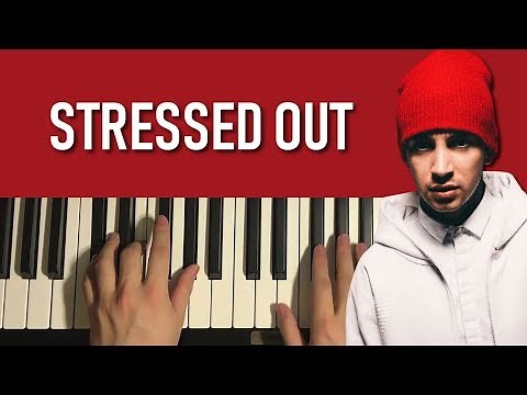 HOW TO PLAY - Twenty One Pilots - Stressed Out (Piano Tutorial Lesson)