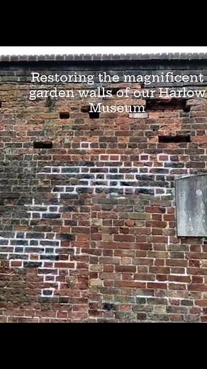 🧱You may have noticed on your visit to Harlow Museum or driving past that the garden walls look different A project to restore the historic Grade II listed walls is underway It is set to be completed in November 2024 #harlow #restoration #harlowmuseumgarden | Harlow Council