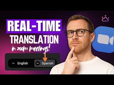 How to Enable Real-Time Translation in Zoom