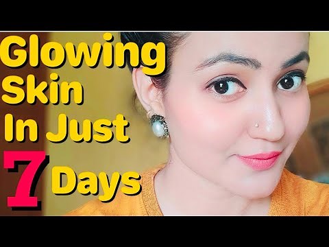 7 DAYS SKINCARE CHALLENGE : Promising a Flawless Glowing Healthy Skin in Just 7 Days |100% Results💕