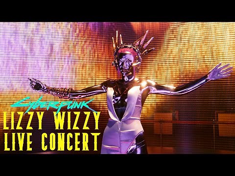 Cyberpunk 2077 Lizzy Wizzy Concert Cinematic Version 4K / Grimes - Delicate Weapon - RTX 4080